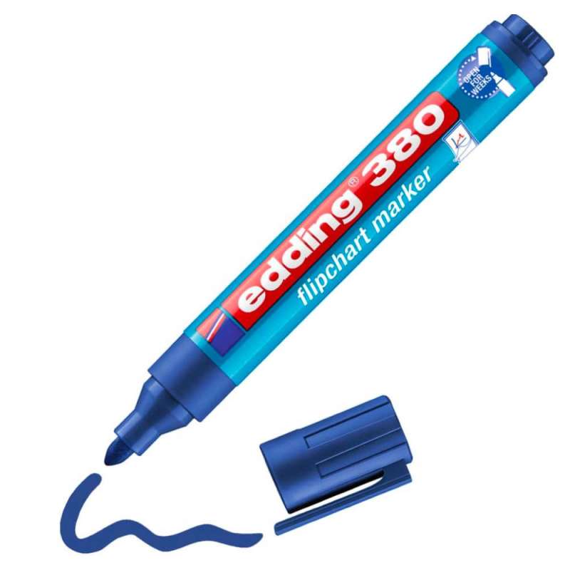 EDDING Flipchart Marker Capp-Off blau 1,5 - 3 mm