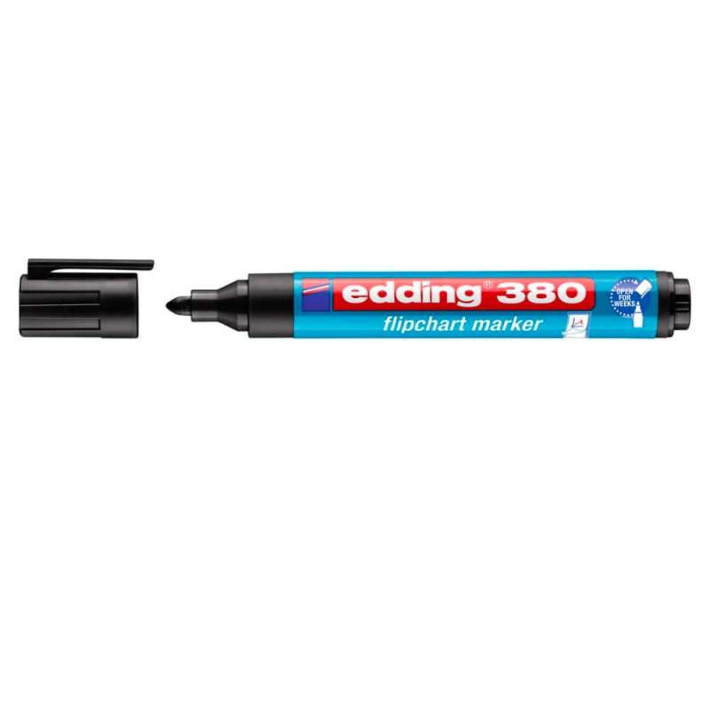 EDDING Flipchart Marker Capp-Off schwarz 1,5 - 3 mm offen