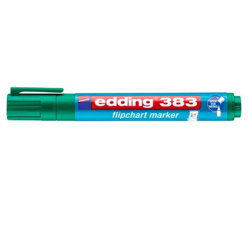 EDDING Flipchart Marker Capp-Off 1 - 5 mm grün geschlossen