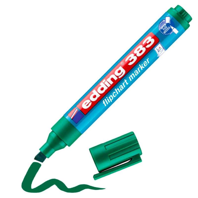 EDDING Flipchart Marker Capp-Off 1 - 5 mm grün