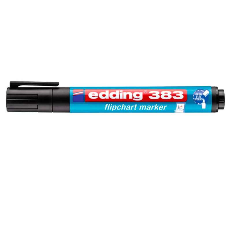 EDDING Flipchart Marker Capp-Off schwarz geschlossen