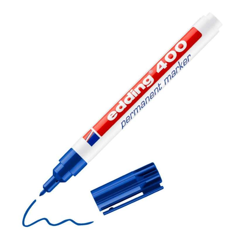 EDDING Filzschreiber Permanentmarker blau