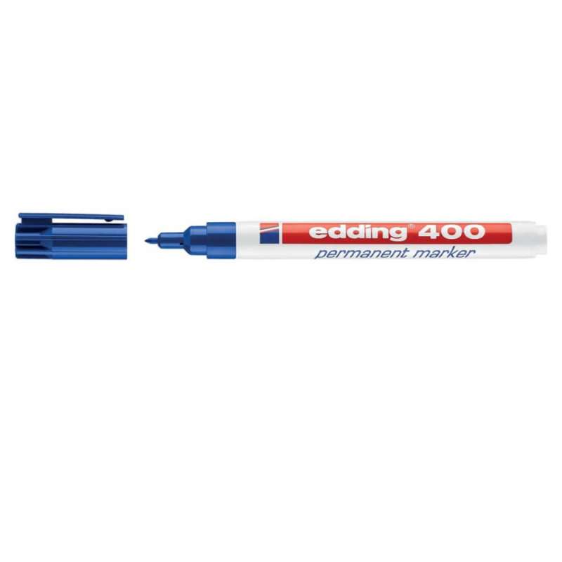 EDDING Filzschreiber Permanentmarker blau offen