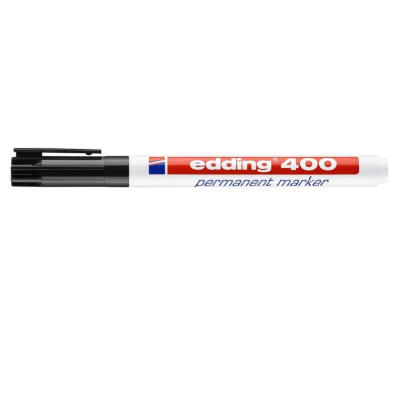 EDDING Filzschreiber Permanentmarker schwarz geschlossen