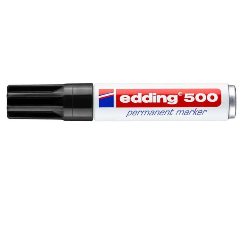 EDDING Filzschreiber Permanentmarker schwarz 2 - 7 mm geschlossen