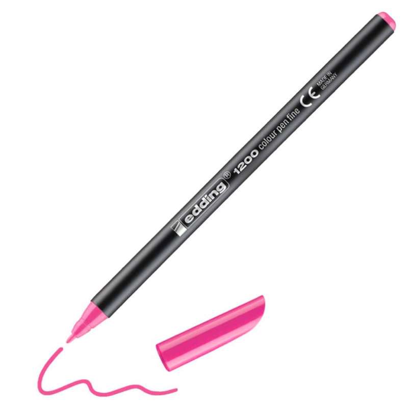 EDDING Filzschreiber Permanentmarker rosa 0,5 - 1 mm