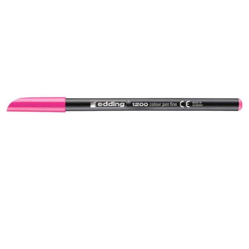 EDDING Filzschreiber Permanentmarker rosa 0,5 - 1 mm geschlossen