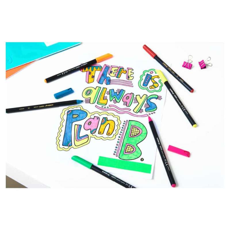 EDDING Filzschreiber Permanentmarker Tisch