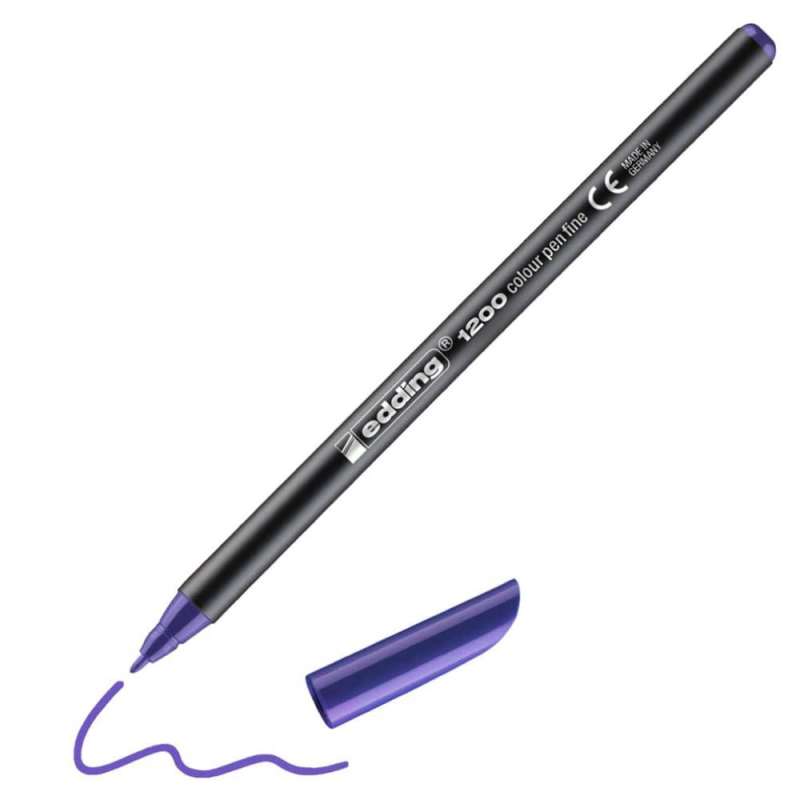 EDDING Filzschreiber Permanentmarker violett 0,5 - 1 mm