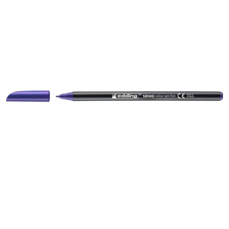 EDDING Filzschreiber Permanentmarker violett 0,5 - 1 mm offen