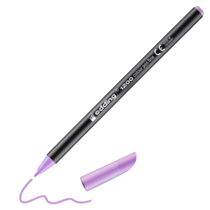 EDDING Filzschreiber Permanentmarker 0,5 - 1 mm lavendel