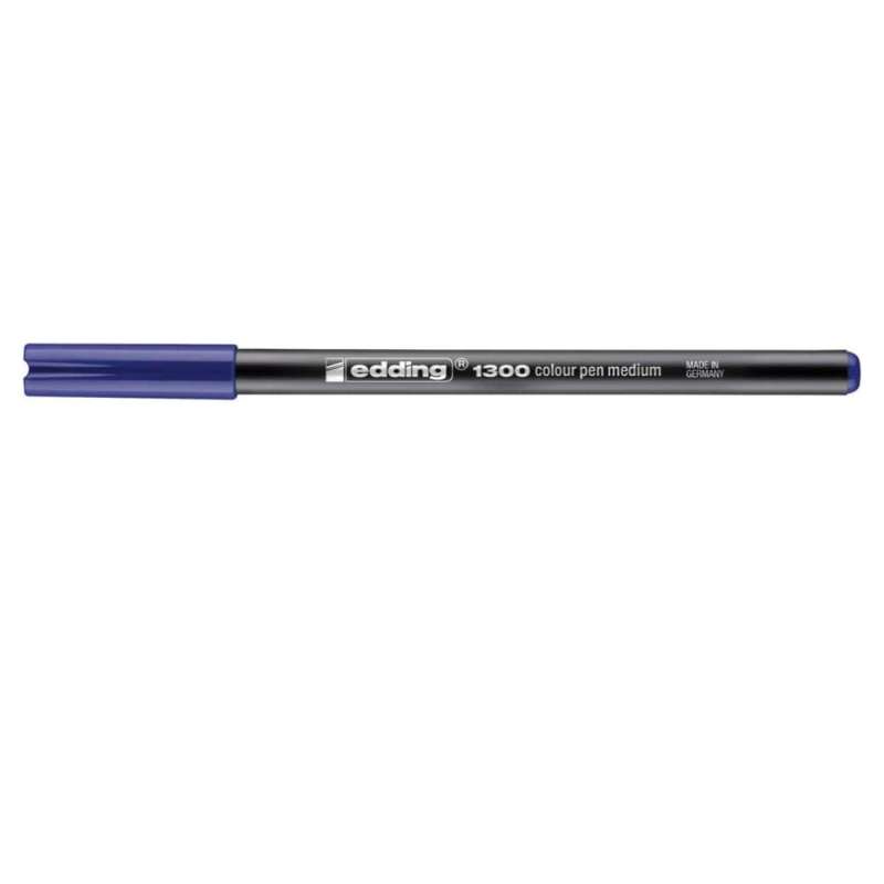 EDDING Filzschreiber Permanentmarker blau 2 mm geschlossen
