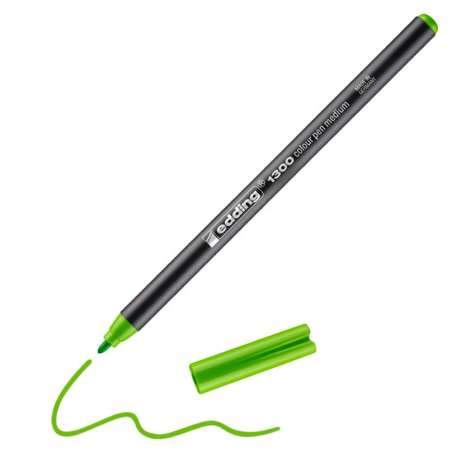 EDDING Filzschreiber Permanentmarker hellgrün 2 mm