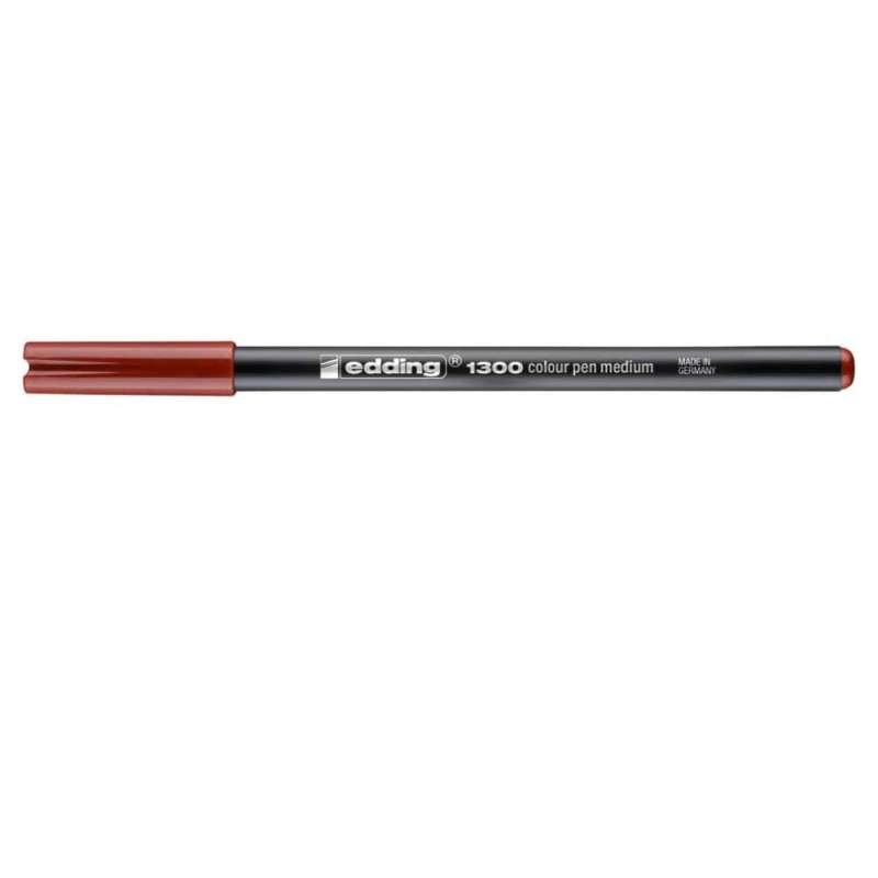 EDDING Filzschreiber Permanentmarker braun 2 mm geschlossen