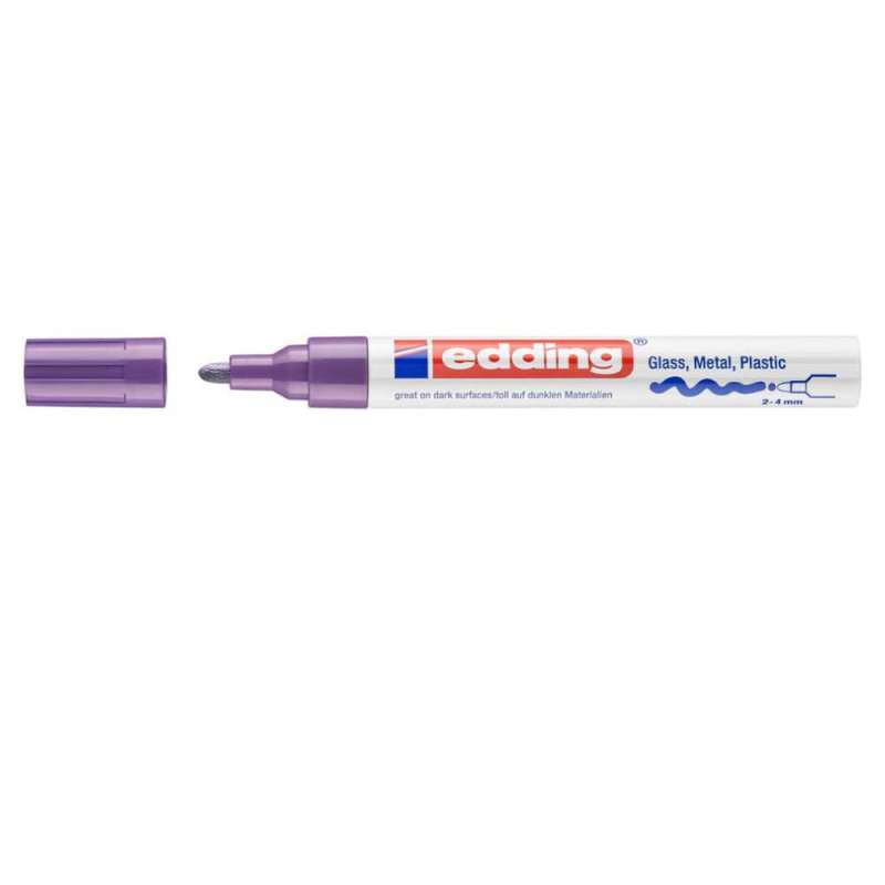 EDDING Lackmarker violett 2 - 4 mm offen