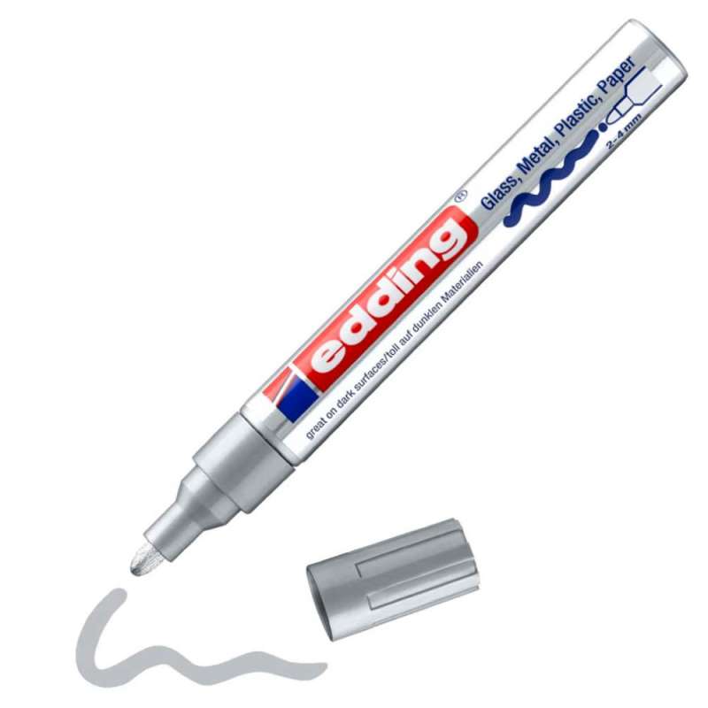 EDDING Lackmarker silber 2 - 4 mm