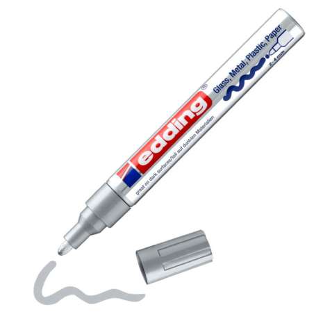 EDDING Lackmarker silber 2 - 4 mm