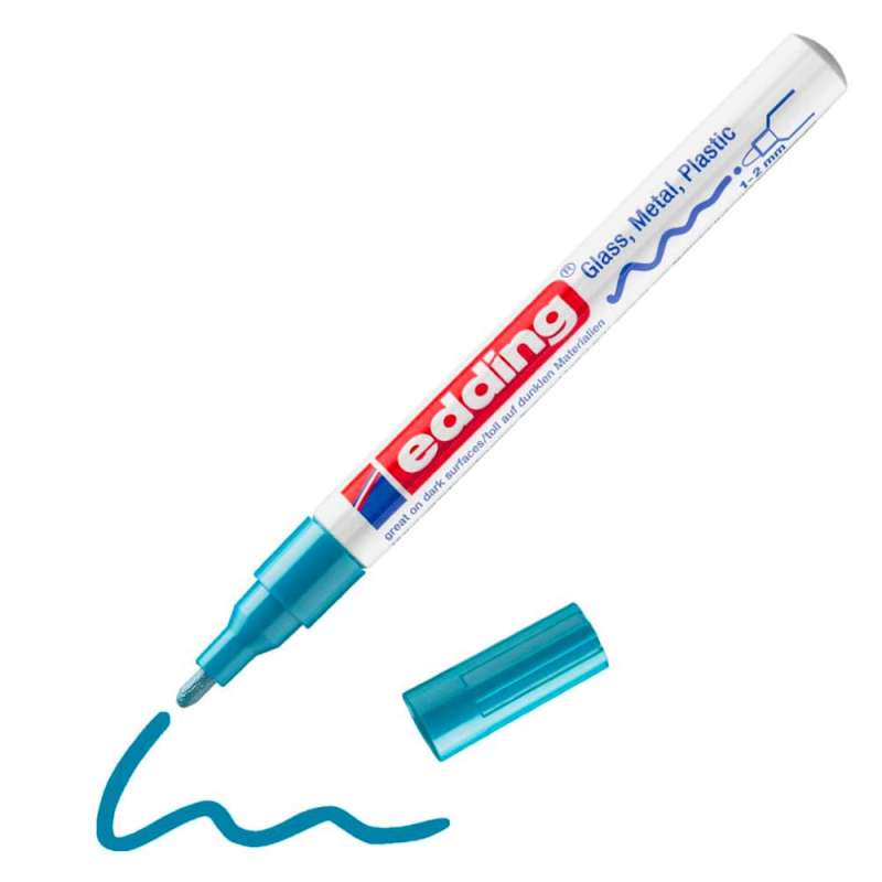 EDDING Lackmarker hellblau 1 - 2 mm