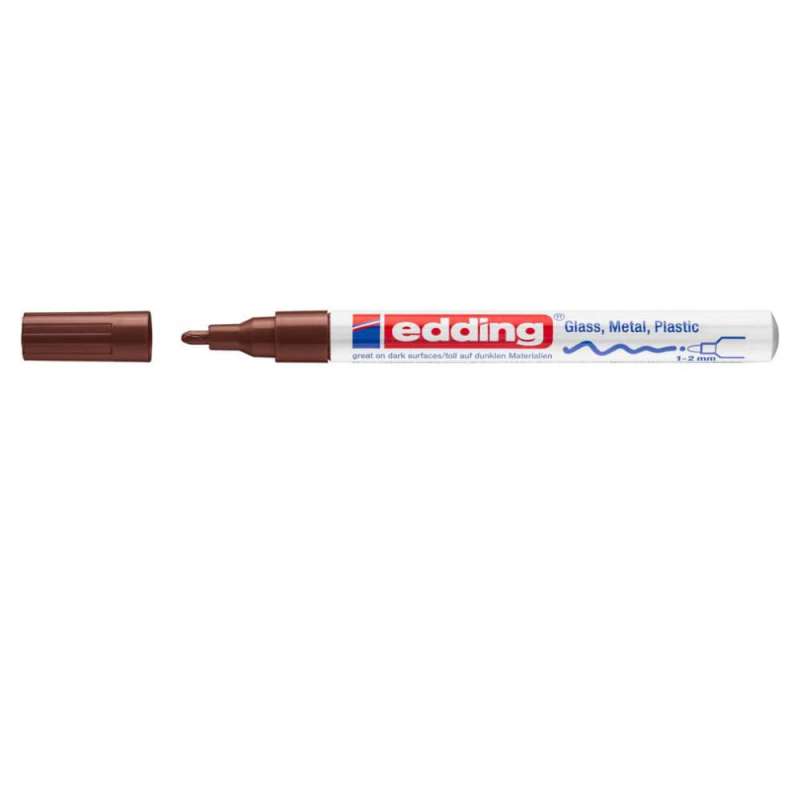 EDDING Lackmarker braun 1 - 2 mm offen