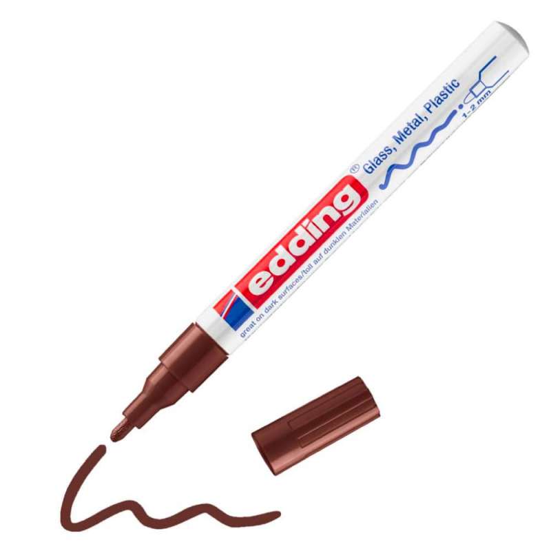 EDDING Lackmarker braun 1 - 2 mm
