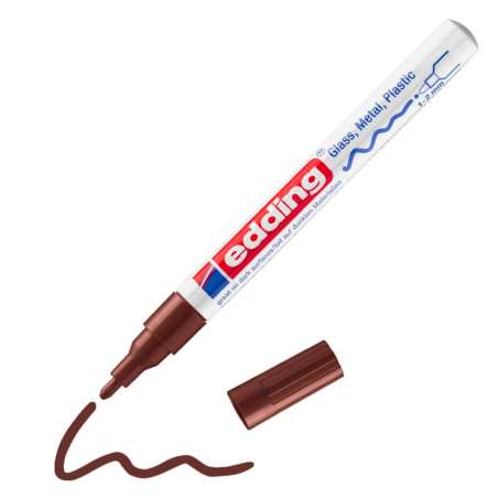 EDDING Lackmarker braun 1 - 2 mm