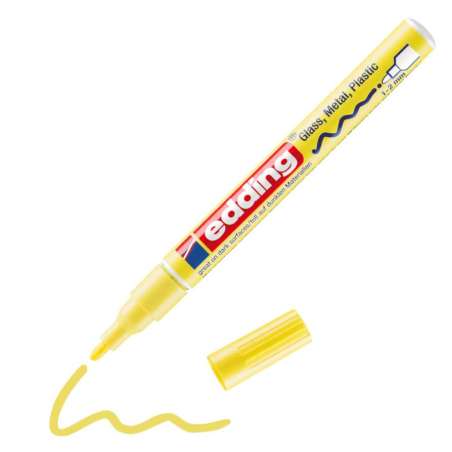 EDDING Lackmarker pastellgelb 1 - 2 mm
