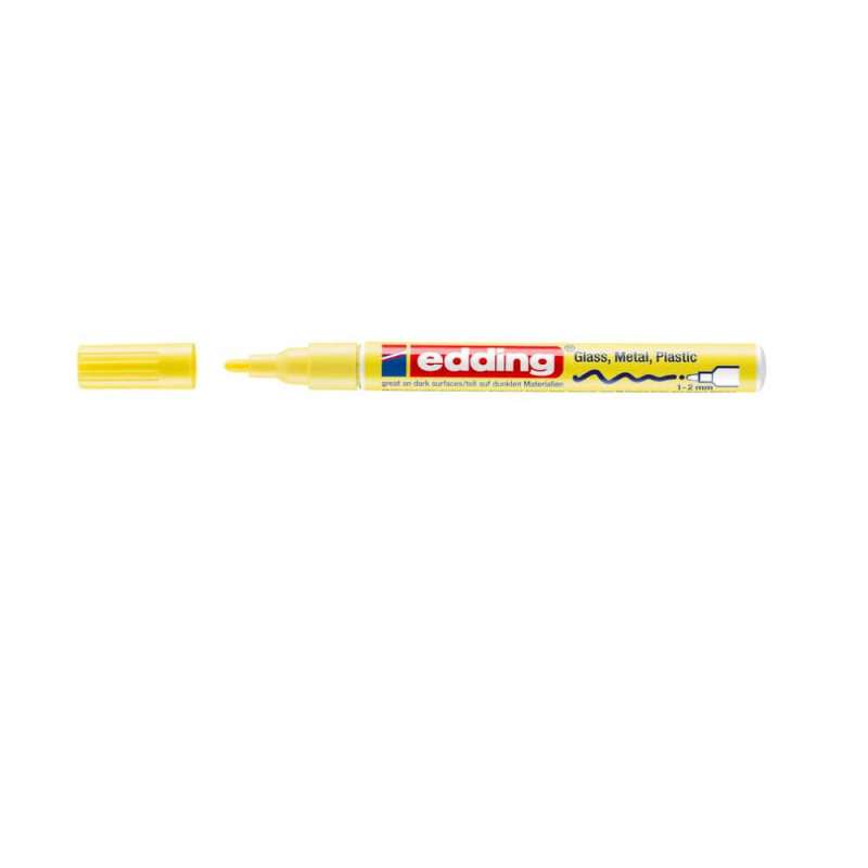 EDDING Lackmarker pastellgelb 1 - 2 mm offen