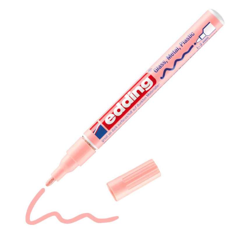 EDDING Lackmarker pastellrosa 1 - 2 mm