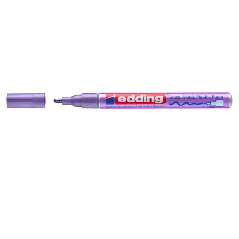 EDDING Lackmarker metallic violett 1 - 2 mm offen