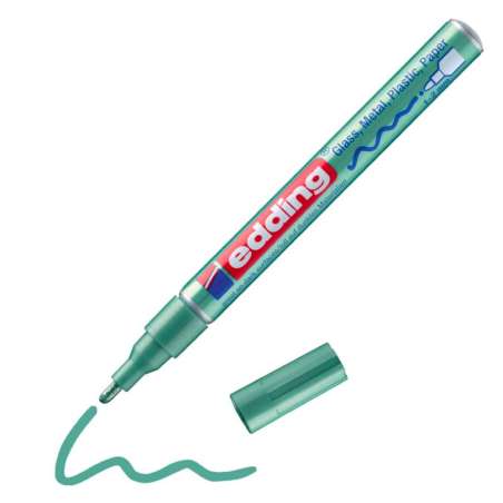 EDDING Lackmarker 1 - 2 mm grün metallic