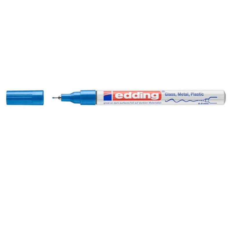 EDDING Lackmarker blau 0,8 mm offen