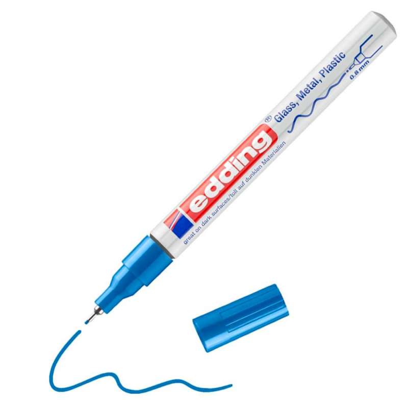 EDDING Lackmarker blau 0,8 mm