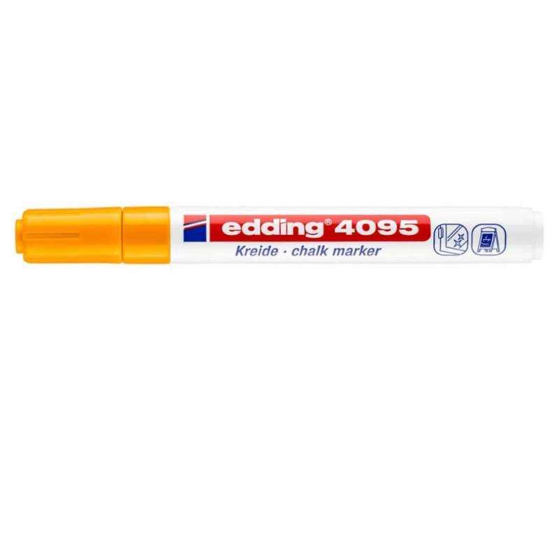 EDDING Kreidemarker 4090 und 4095 neonorange 2 - 3 mm geschlossen