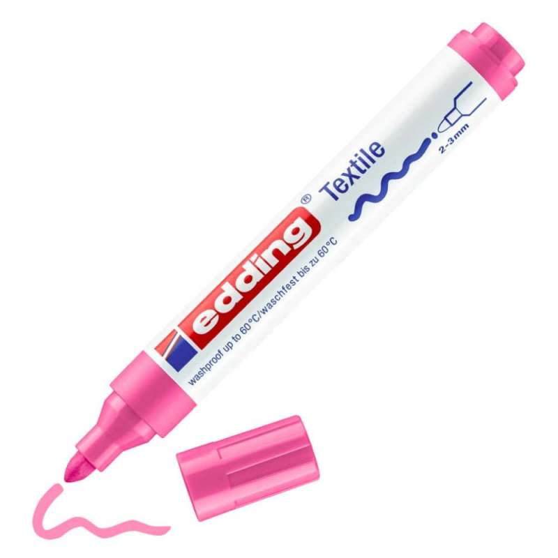 EDDING T-Shirt Marker 4500 und 4600 rosa 2 - 3 mm