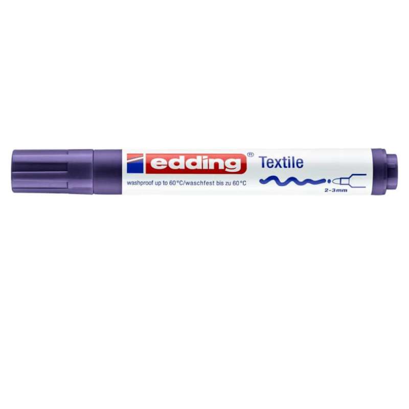 EDDING T-Shirt Marker 4500 und 4600 violett 2 - 3 mm geschlossen
