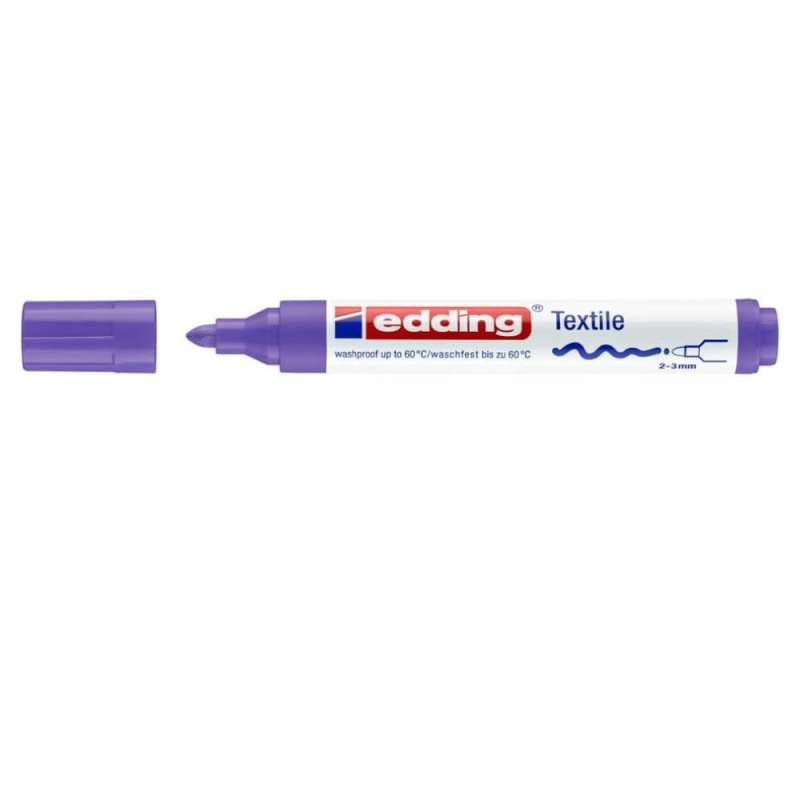 EDDING T-Shirt Marker 4500 und 4600 blauvoilett 2 - 3 mm offen