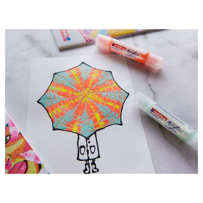 EDDING Acryl Marker 3D Double Bild malen