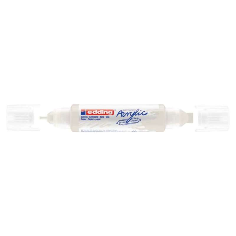 EDDING Acryl Marker 3D Double 2 - 10 mm verkehrsweis liegend