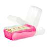 HAN Karteikartenbox Croco DIN A7 und A8 quer pink A7 Funktionen