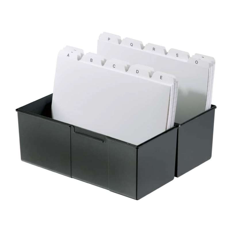 HAN Karteikartenbox schwarz A5