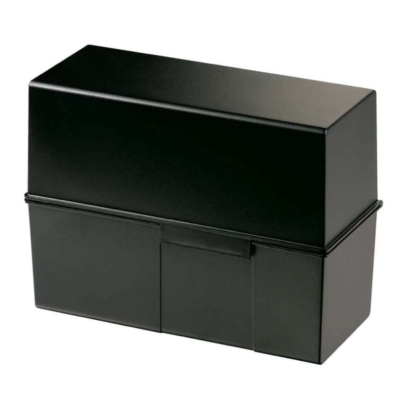 HAN Karteikartenbox schwarz A5 geschlossen