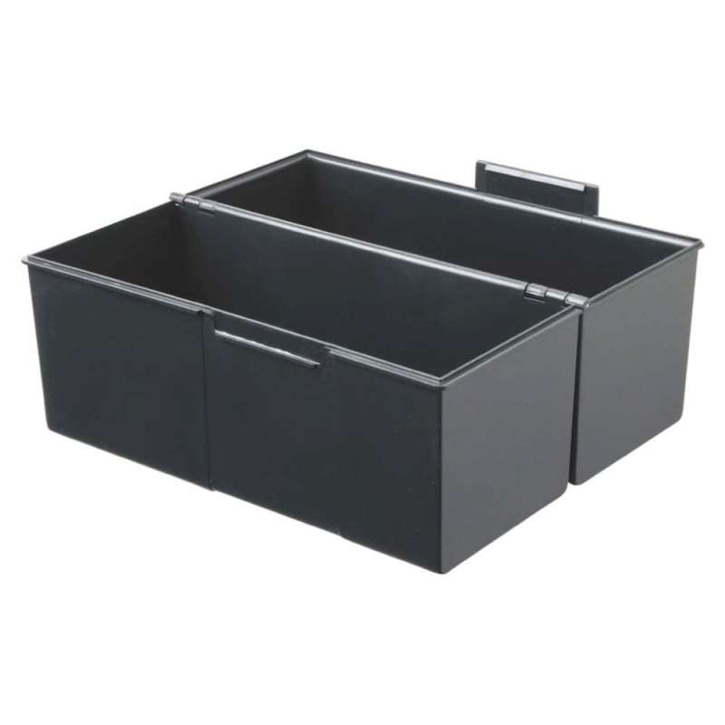 HAN Karteikartenbox schwarz A5 geöffnet