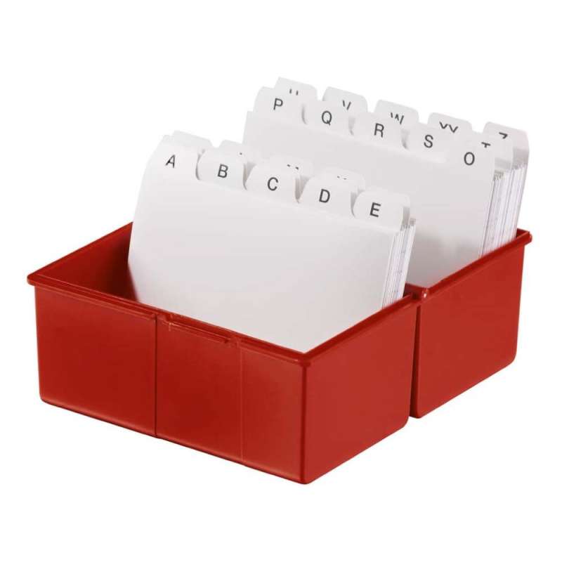 HAN Karteikartenbox rot A7