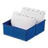 HAN Karteikartenbox blau A8