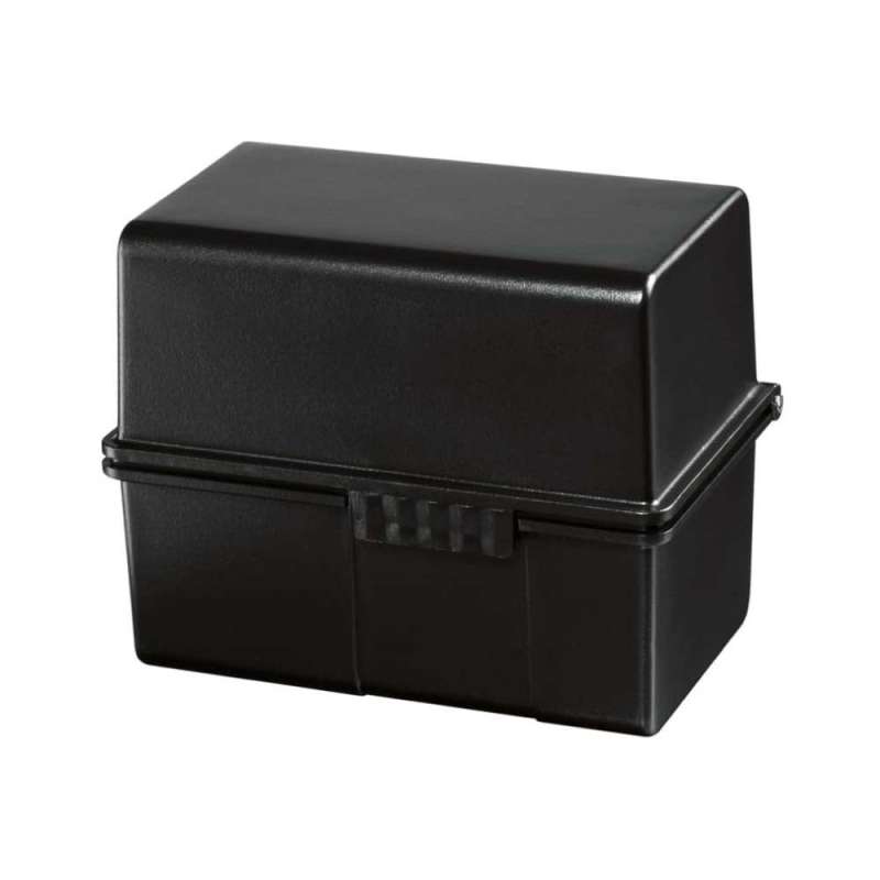 HAN Karteikartenbox schwarz A8 geschlossen